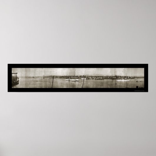 Vallejo CA写真1918 ポスター (正面)