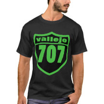 vallejo,ca {707} -- Tシャツ