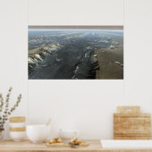 Valles Marineris, the Grand Canyon of Mars ポスター (キッチン)