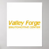 Valley Forge Automotive  ポスター (正面)