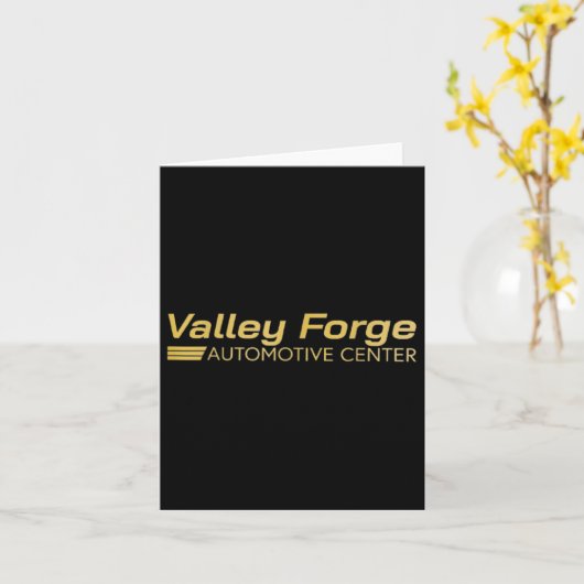 Valley Forge Automotive Official  カード (黄色い花)