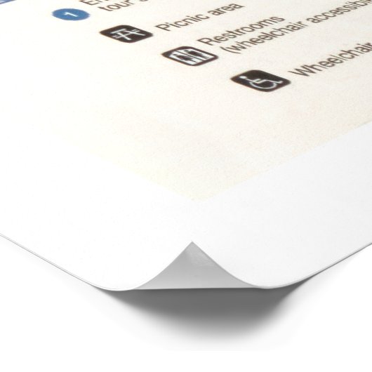 Valley Forge National Historical Park Map (2000)  ポスター (角)