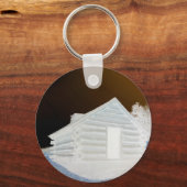 Valley Forge, Pa Cabin (カラー変更) キーホルダー (正面)
