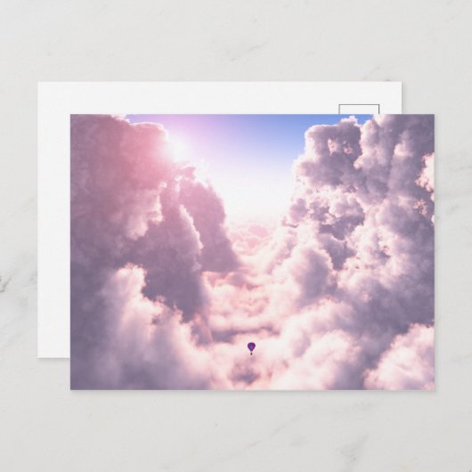 Valley in the Cloudsはがき ポストカード (正面/裏面)