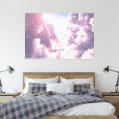 Valley in the Clouds Canvas Print キャンバスプリント (インサイチュ (寝室))