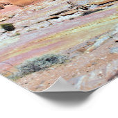 Valley of Fire Desert Landscapeの写真 ポスター (角)