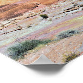 Valley of Fire Desert Landscapeの写真 ポスター (角)