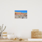 Valley of Fire Desert Landscapeの写真 ポスター (キッチン)