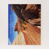 Valley of Fire, NV，ドラマチックな風景，南西 ジグソーパズル (縦)