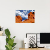 Valley of Fire Poster Print, "He Said, She Said" ポスター (ホームオフィス)