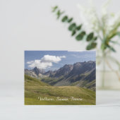 Valloire Mountains Summer Landscape, France シーズンポストカード (スタンド正面)