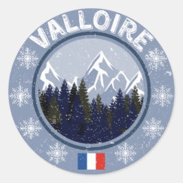 Valloire Station de ski ラウンドシール