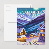 Valloire : Toile Alpestre, Éclats d'Hiver en Harmo ポストカード (正面/裏面)
