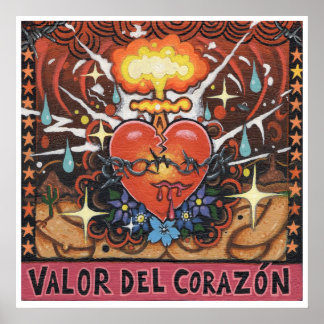 'Valor Del Corazon'アートプリントポップ・アートの- （超現実美術） ポスター