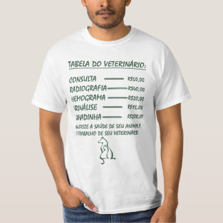 Valorize o Veterinário Tシャツ
