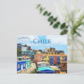 Valparaiso Chile ポストカード (スタンド正面)