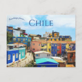 Valparaiso Chile ポストカード (正面)