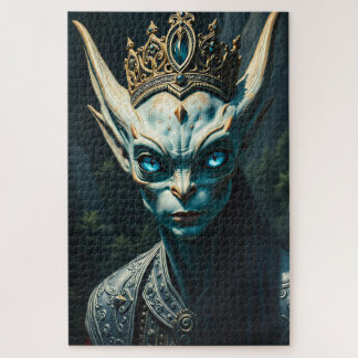 Valtharion Ancient Azure Elf King Dark Fantasy ジグソーパズル