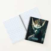 Valtharion the Ancient Elf King - Dark Fantasy ノートブック (内部)