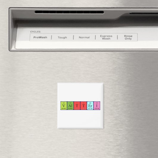 Valtteri周期表名磁石 マグネット (インサイチュ (食洗機))