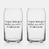 Valuable Person Glass ガラス缶 (正面)