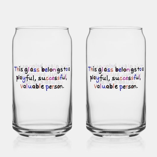 Valuable Person Glass ガラス缶 (正面)