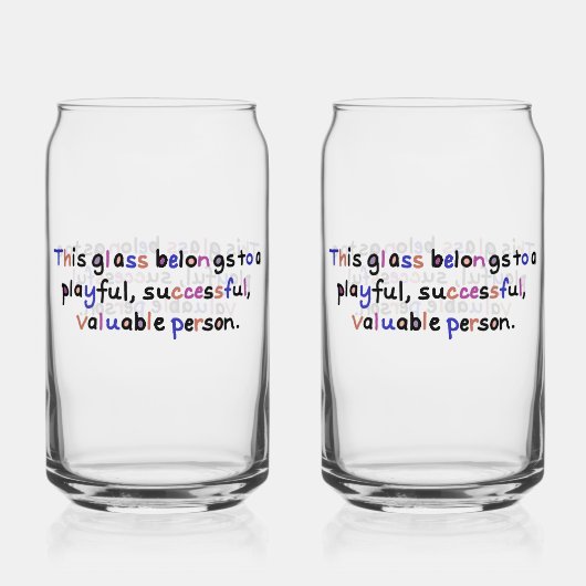 Valuable Person Glass ガラス缶 (裏面)