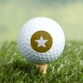 Value Jungle Green  with WhiteStar Golf Ball ゴルフボール (インサイチュ 木)