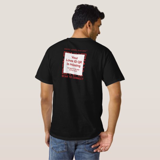 Value T-Shirt "Banner" - QR - ORIGIN Collection Tシャツ (裏面フル)