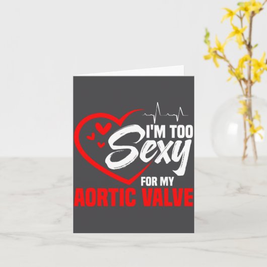 Valve Replacement Heart Surgery Aortic Valve Repai カード (黄色い花)