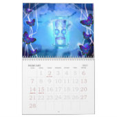 Valxartのカレンダーの蝶Flutterby カレンダー (2月 2027)