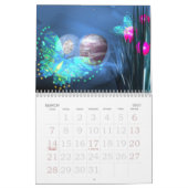 Valxartのカレンダーの蝶Flutterby カレンダー (3月 2027)