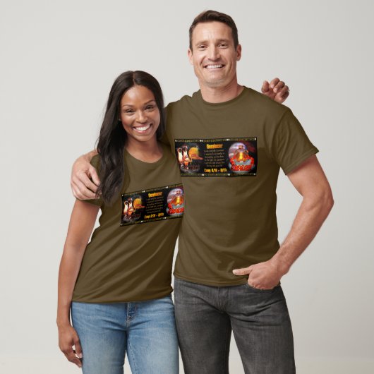 Valxart著ジェミニ蟹座の(占星術の)十二宮図の先端 Tシャツ (ユニセックス)