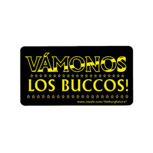 Vamonos Los Buccosのステッカー ラベル