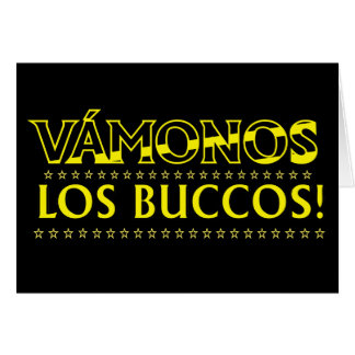 VÁMONOS LOS BUCCOS! Tarjeta
