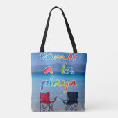 vamos a la playa トートバッグ (裏面)