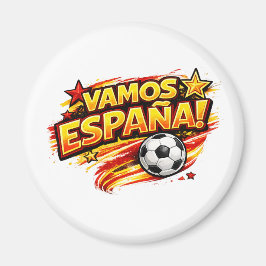 VAMOS ESPANA ファン | 愛国 スペイン フットボール マグネット