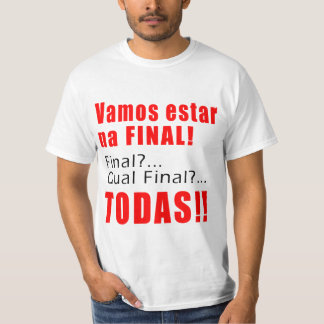 "Vamos estar na最終" Tシャツ