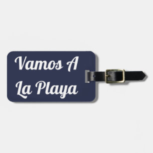 Vamos LaのPlayaの荷物のラベル ラゲッジタグ