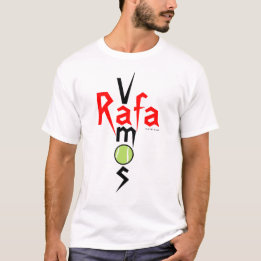 Vamos RafaのテニスのTシャツ2 Tシャツ