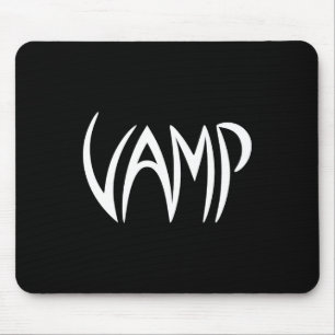 Vamp文字(黒/白)バージョン マウスパッド
