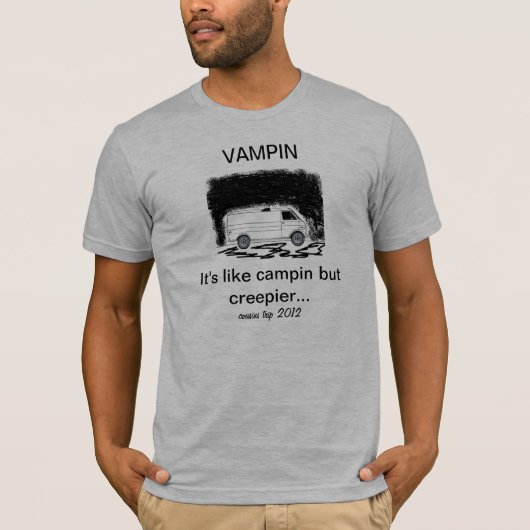 Vampin Tシャツ (正面)