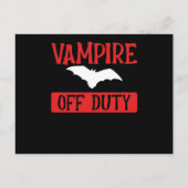 Vampire bat off duty ポストカード (正面)