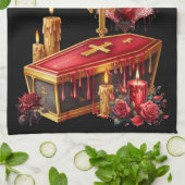 Vampire Bats キッチンタオル (折り畳み)