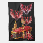 Vampire Bats キッチンタオル (縦)