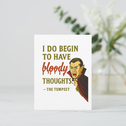 Vampire Bloody Thoughts  ポストカード (スタンド正面)