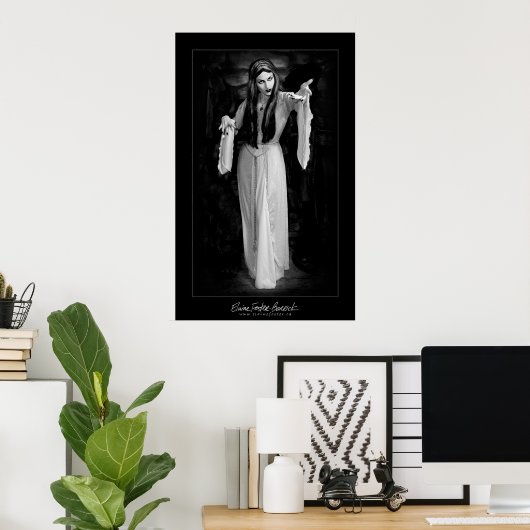 Vampire Bride - Print #1 ポスター (ホームオフィス)