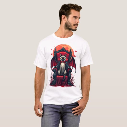 Vampire Cat Lord Tシャツ (正面フル)
