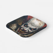 Vampire Clown Halloween Party Paper Plates ペーパープレート (傾斜あり)