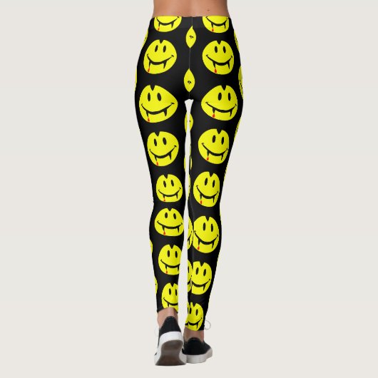 vampire emoji dracula leggings レギンス (裏面)
